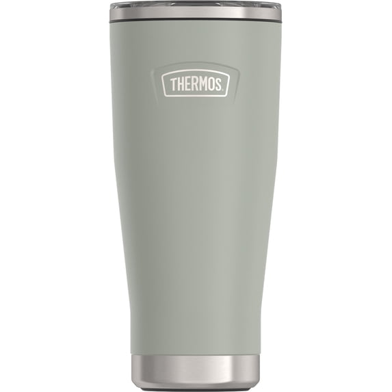Thermos Stainless Steel Tumbler, w/ Slide Lock Lid, River Rock, 18 oz