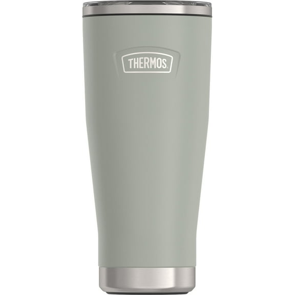 Thermos Stainless Steel Tumbler, w/ Slide Lock Lid, River Rock, 18 oz