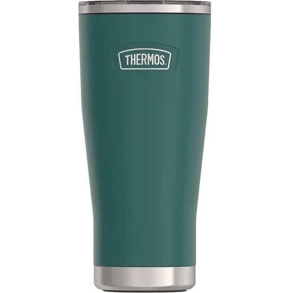 Thermos Stainless Steel Tumbler, w/ Slide Lock Lid, Spruce, 24 oz