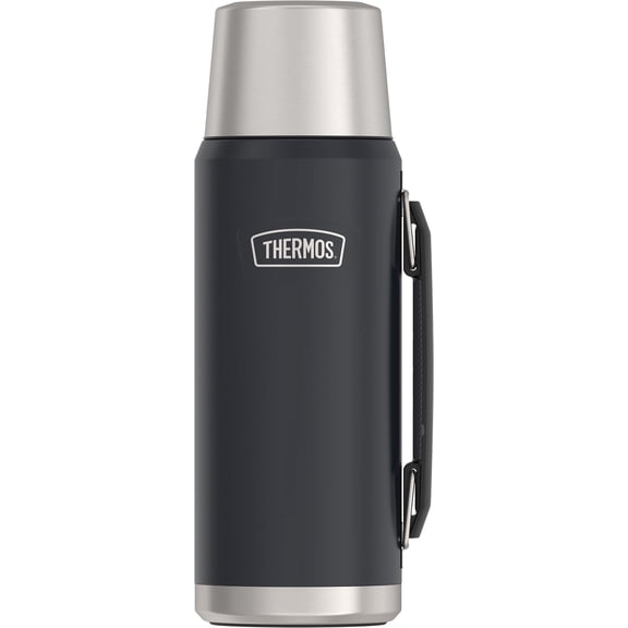 Thermos Stainless Steel Vacuum Insulated Beverage Bottle, Graphite, 1.2 L