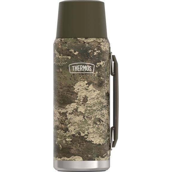 Thermos Stainless Steel Vacuum Insulated Beverage Bottle, True Timber Strata, 1.2 L