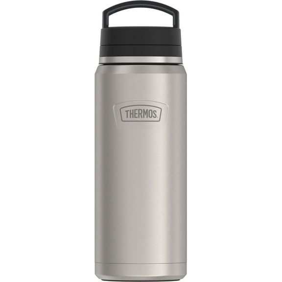 Thermos Stainless Steel Vacuum Insulated Dual Temperature Bottle, Stainless Steel, 40oz