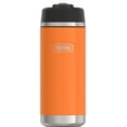 thumbnail image 1 of Thermos Stainless Steel Vacuum Insulated Icon Straw Bottle, Orange, 18oz, 1 of 7
