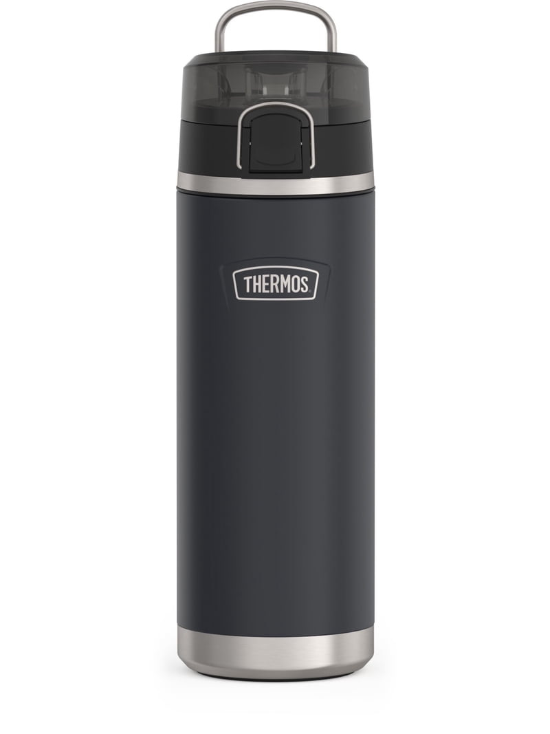 Thermos, Water Bottle, 24oz, Stainless Steel, Gray - Walmart.com