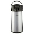 thumbnail image 1 of Thermos 2 Quart Glass Vacuum Insulated Pump Pot - Gray Metallic, 1 of 3