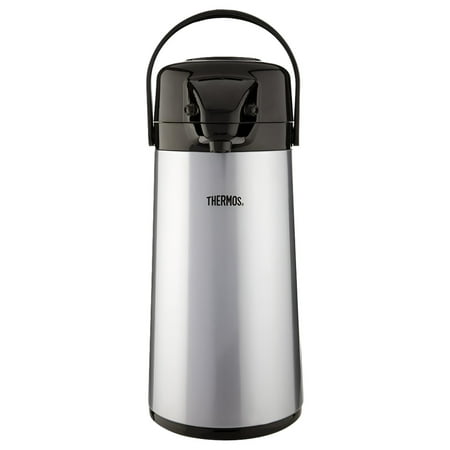 Thermos 2 Quart Glass Vacuum Insulated Pump Pot - Gray Metallic — Residential Use, Standard Application