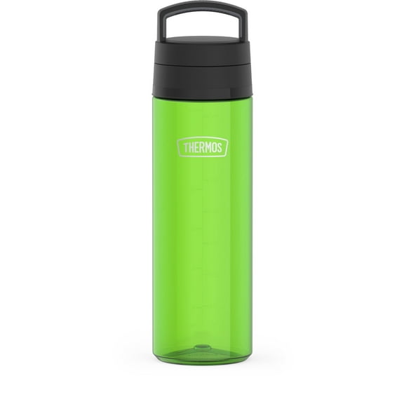 Thermos Tritan Water Bottle with Screw Top Twist Lid, 26oz, Lime