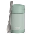 thumbnail image 1 of Thermos Vaccum Insulated Stainless Steel Food Jar with Spoon, 16oz, Sage Green, Ideal Use for Workday Meals and Travel, Made for Portable Food Storage, Dishwasher Safe, For Hot and Cold Food, 1 of 14