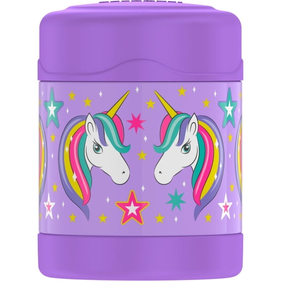 Thermos Vacuum Insulated FUNtainer Food Jar, 10oz, Unicorn
