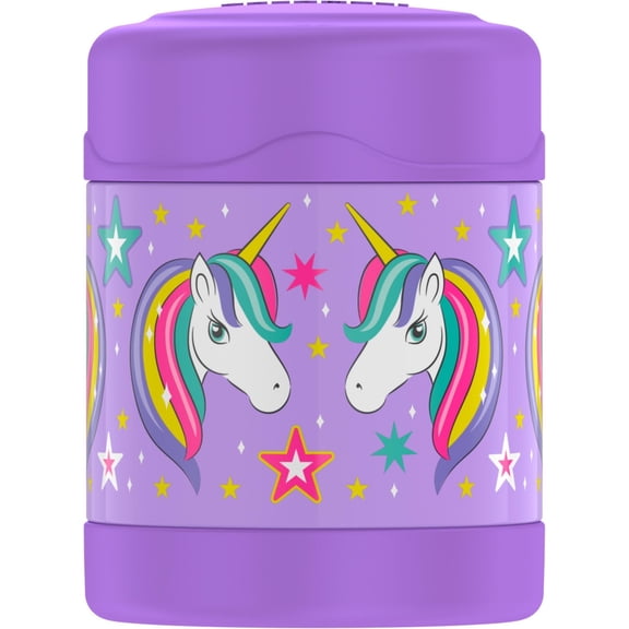 Thermos Vacuum Insulated FUNtainer Food Jar, 10oz, Unicorn
