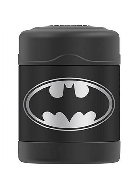 Thermos Vacuum Insulated Funtainer Food Jar, Batman, 10 ounce