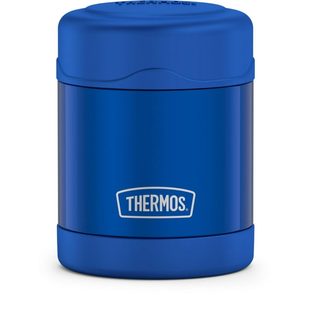 Thermos Vacuum Insulated Funtainer Food Jar, Blue, 10 ounce