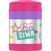 Thermos Vacuum Insulated Funtainer Food Jar with Spoon , Jojo, 10 ounce