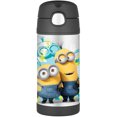 thumbnail image 1 of Thermos Vacuum Insulated Stainless Steel 12 Ounce Funtainer with Straw - Minions, 1 of 2