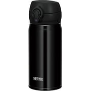 Thermos Water bottle Vacuum insulated mobile mug [One-touch open type] 350ml Jet black JNL-353 JTB// Steel