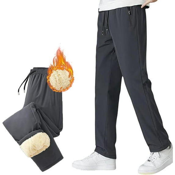 Thermoseal - Waterproof & Windproof Thermal Pants, Mens Snow Pants, Fleece Lined Pants Men, Insulated Pants