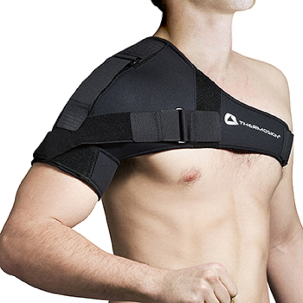 Thermoskin Adjustable Shoulder Stabilizer, Black, One Size