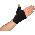 thumbnail image 1 of Thermoskin Cross-X CMC Thumb Splint, Left, X-Large, Black, 5 Ounce, 1 of 4