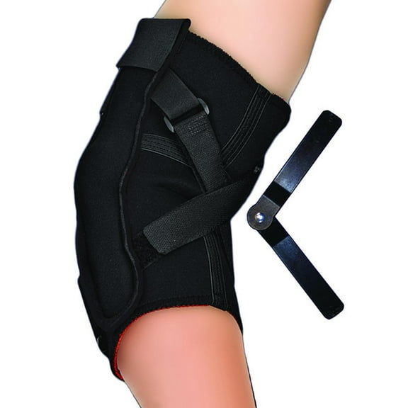 Thermoskin Hinged Elbow, Black, Medium