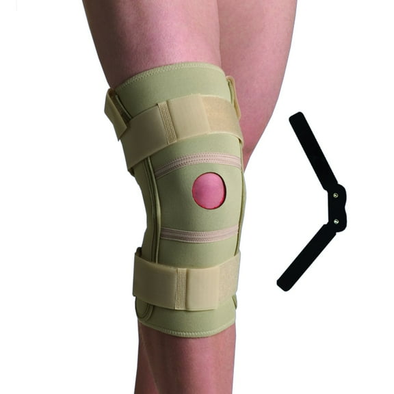 Thermoskin Hinged Knee Dual Pivot - Med Beige