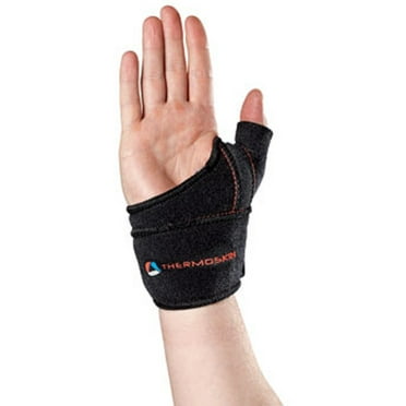 Thermoskin Sports Thumb Adjustable, Black, Left, Small/Medium