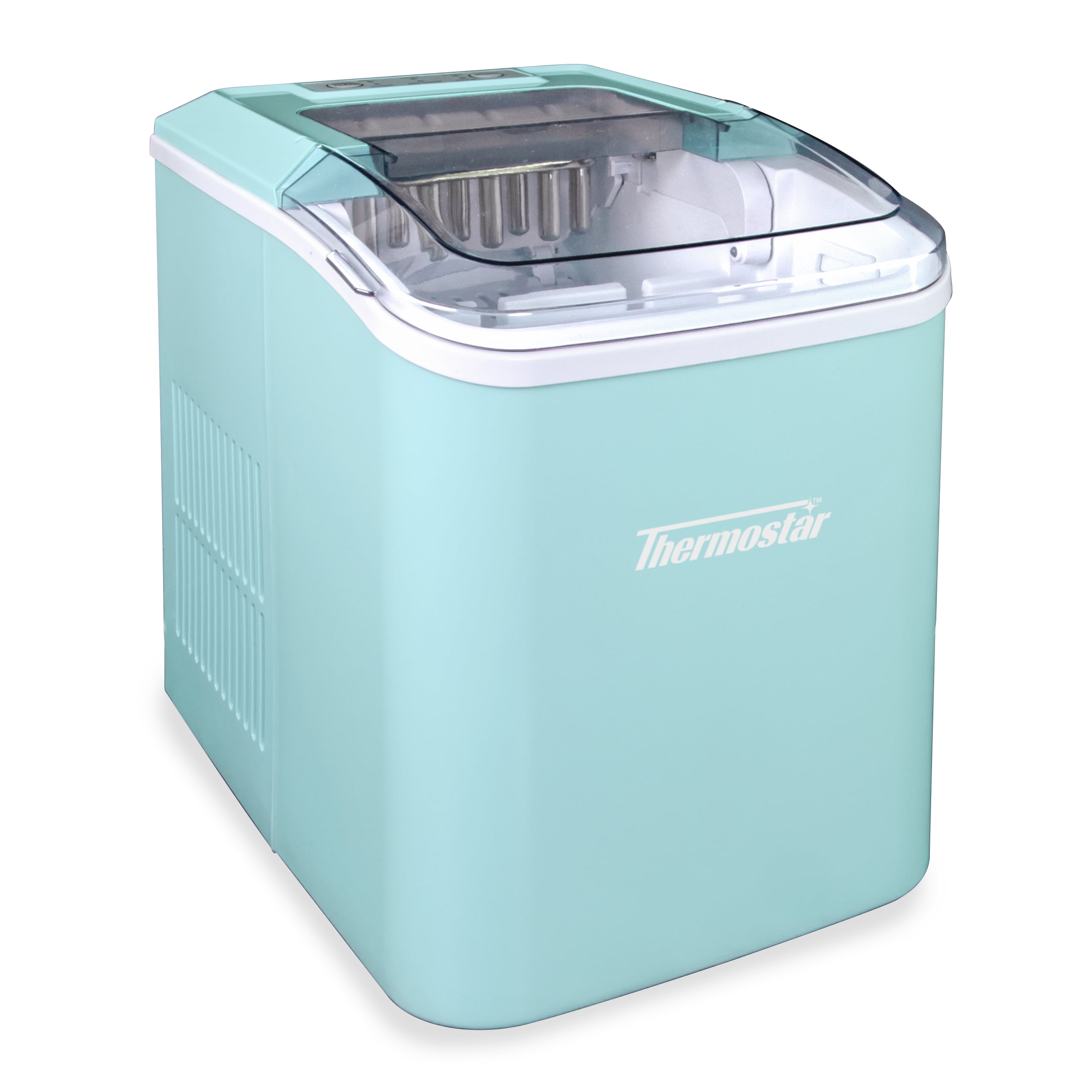 Aqua Portable Countertop Ice Maker with Self-Cleaning Function
