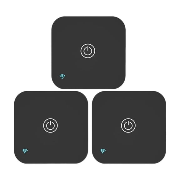 Thermostat AC Controller, Touch Button Tuya APP Wireless Temperature Humidity Sensor Voice ,Easy to Operate