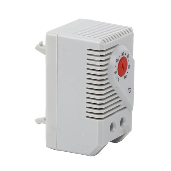 Thermostat Adjustable Compact Electric Mechanical Thermostat Temperature Controller Switch Heating Control for Home and Market 1Pc 0-60 degrees Celsius