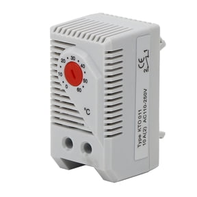 Thermostat Adjustable Compact Electric Mechanical Thermostat Temperature Controller Switch Heating Control for Home and Market 1Pc 0-60 degrees Celsius