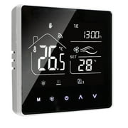 Thermostat Air Conditioning Floor Heating 2-In-1 for /Wifi Mobile Control Thermostat White wifi