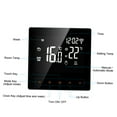 thumbnail image 1 of Thermostat,App Lcd Week Floor Temperature App Floor Office Screen Week Wi-fi Temperature Display Screen Office 16a With App Lcd Display Iuppa 6588 Lcd Screen Wi Fi Wi-fi Lcd Floor White, 1 of 7