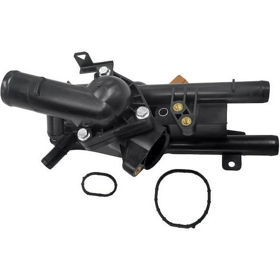 Thermostat Assembly - Compatible with 2010 - 2012 Hyundai Santa Fe 2.4L 4-Cylinder 2011