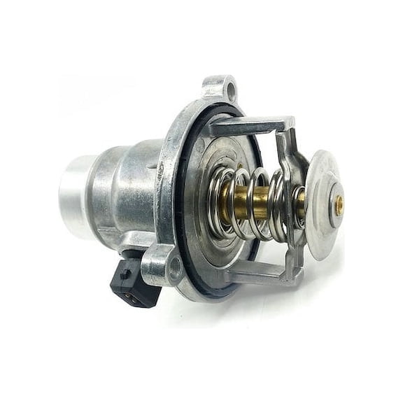 Thermostat Assembly with Gasket and Sensor - Compatible with 2006 - 2010, 2012 - 2017 BMW 650i 2007 2008 2009 2013 2014 2015 2016