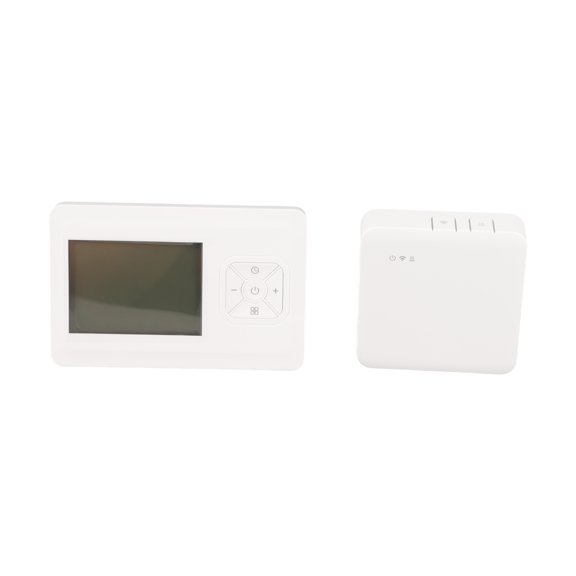 Thermostat Boiler WiFi Smart Thermostat Wireless Programmable Thermostat with RF Receiver Tabletop Wall Mounted Style APP Control Voice Control Gas Boiler Heating Temperature Controller