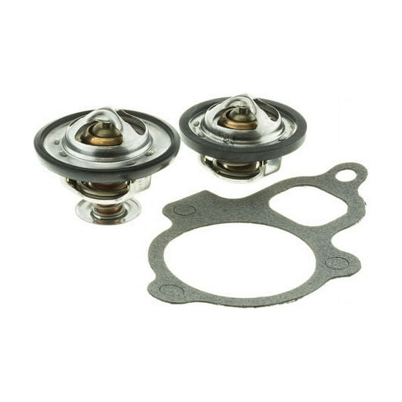 Thermostat - Compatible with 2002 - 2013 Nissan Altima 2.5L 4-Cylinder 2003 2004 2005 2006 2007 2008 2009 2010 2011 2012