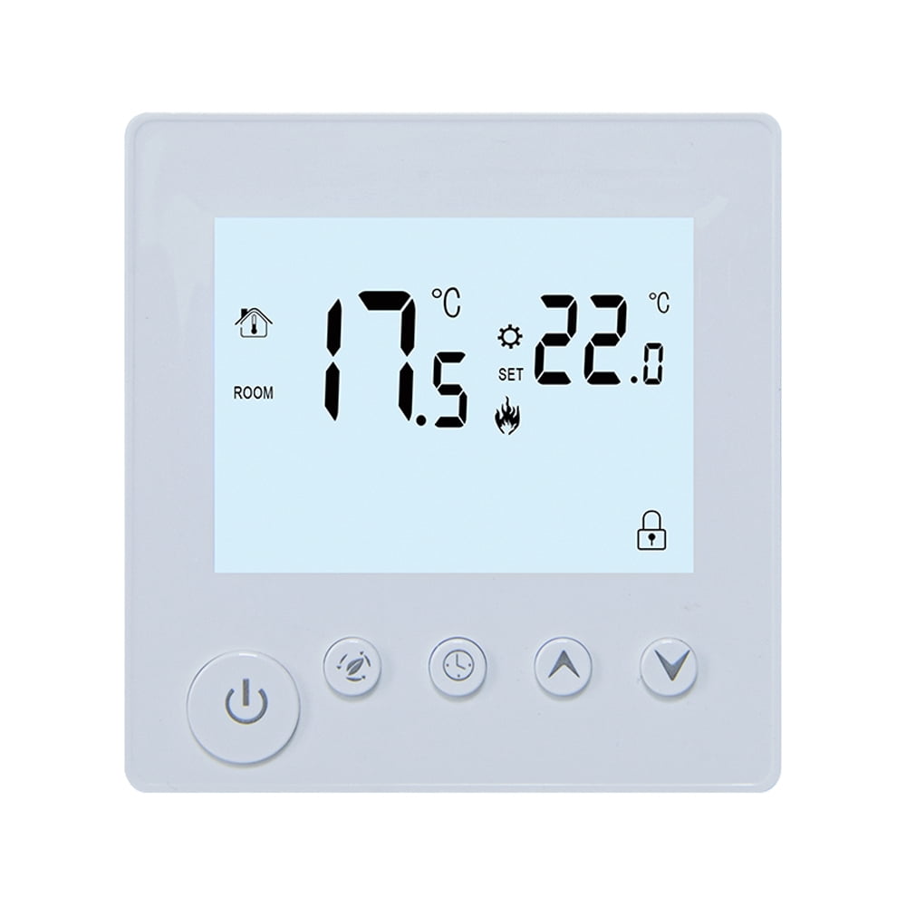 Thermostat,Display Week Time Indoor Temperature Display Temperature Conter Lcd Week Time Indoor Temperature Display Temperature Time Indoor Temperature Display Temperature Manual Dsfen Iuppa