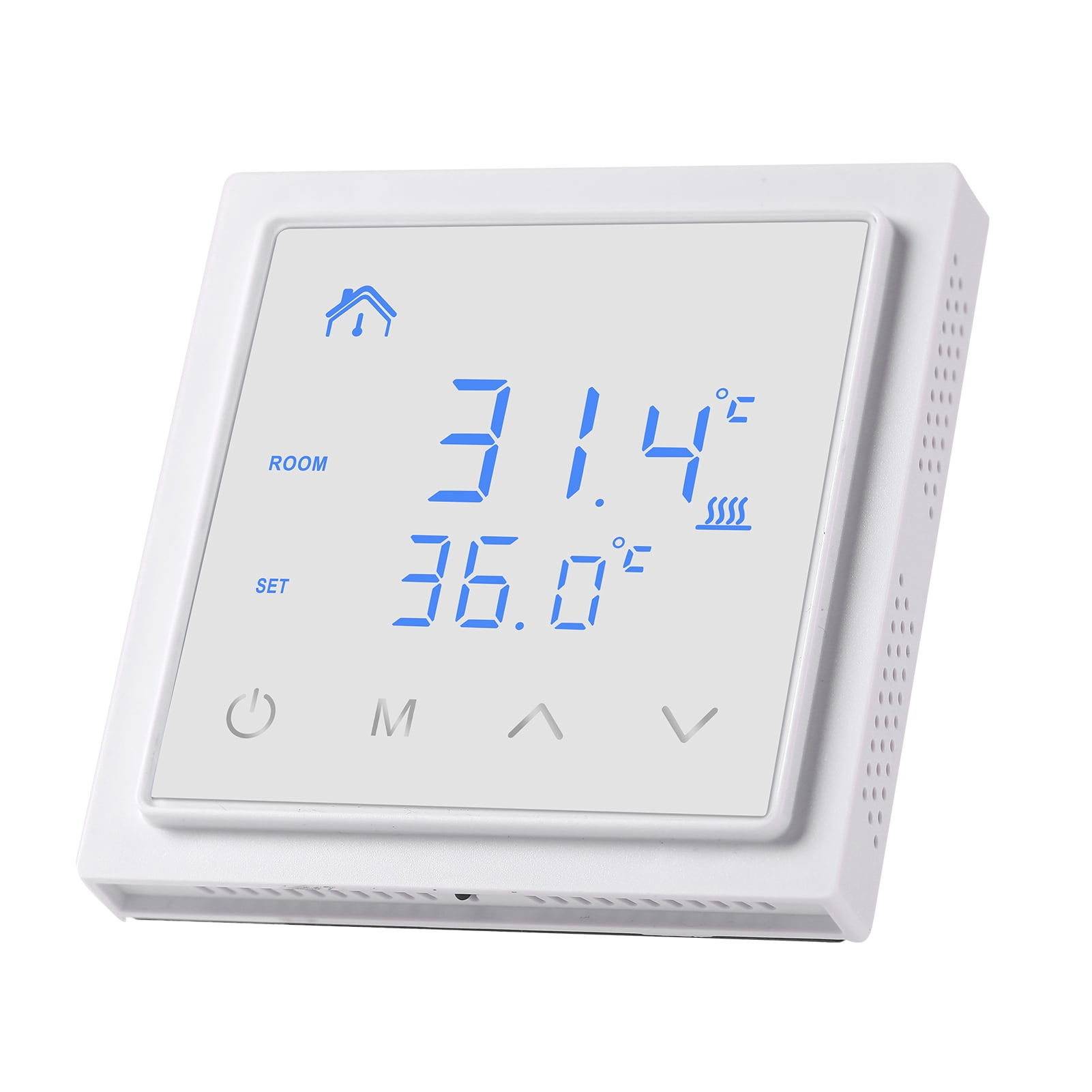 Temperature Led Screen Thermostat,Floor Temperature With Screen 85-265v Led Screen Temperature ...