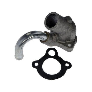 CCC Chrome Water Neck Thermostat Housing For Oldsmobile 330 350 445 - With Gasket