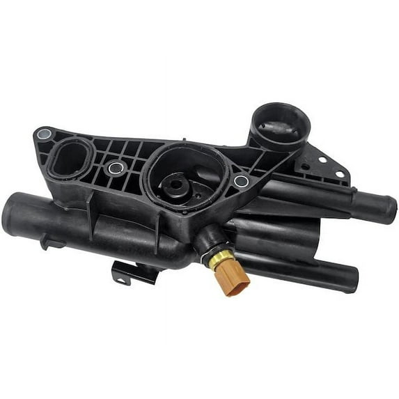Thermostat Housing - Compatible with 2009 - 2010 Kia Optima 2.4L 4-Cylinder