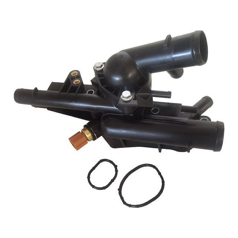 Engine Coolant Water Outlet Thermostat Housing Assembly for Kia Optima – OBK PARTS Engine Coolant Water Outlet Thermostat Housing Assembly for Kia Optima – OBK PARTS