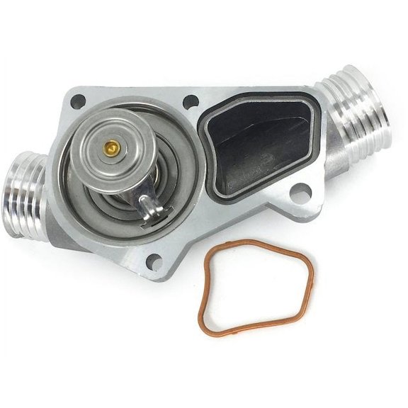 Thermostat Housing Cover and Thermostat - Compatible with 1996 - 1999 BMW 328i 1997 1998