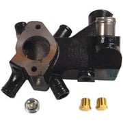 Thermostat Housing compatible with 1977-82 Mercruiser marine MC-1 5.0L 305 & 5.7L 350 with Rear Mounted Risers 78984A08 78984A1