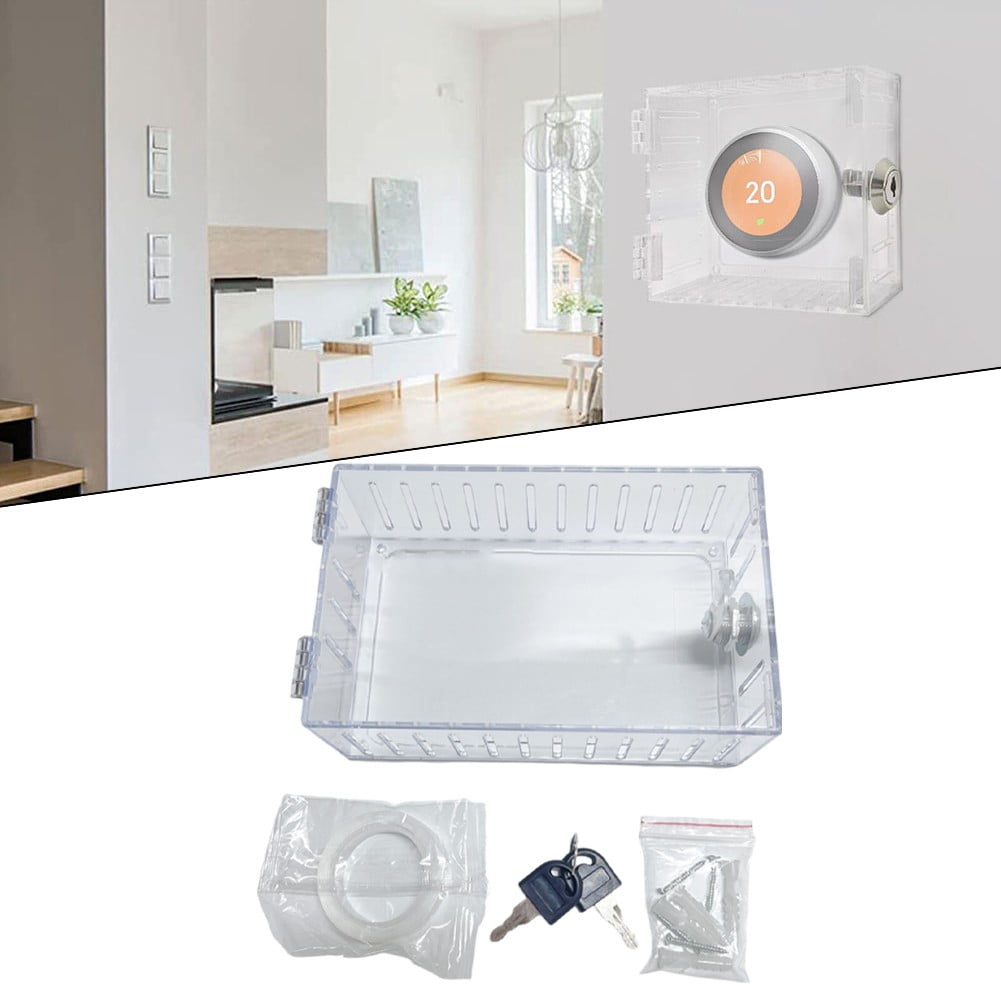 Thermostat Lock Box,Thermostat Cover,Thermostat Lock Box With Key