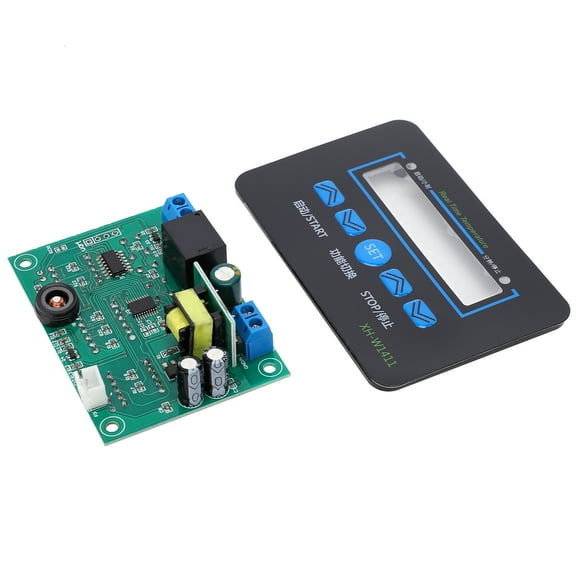 Thermostat Module 3 Window Display Temperature Controller -19-99 Degrees Celsius Thermostat Module For Air Conditioning Systems220V