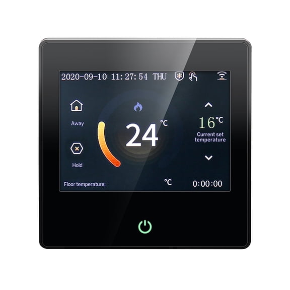 Thermostat Programmable Voice Control, Home Electric Floor Water Heating Temperature Controller