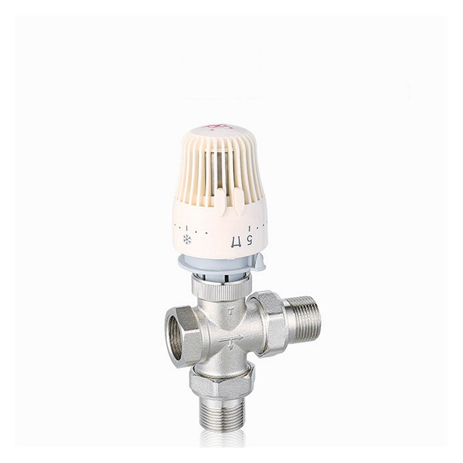 External Radiator Valve Control Option Thermostat Radiator Control Valve 3 Way Tee Type Value DN20 DN25 PPR ...
