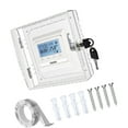 thumbnail image 1 of Thermostat Security Lock Box with Key Set Clear Cover Guard for Wall Mounted Units Protects Against Unauthorized Access, 1 of 9