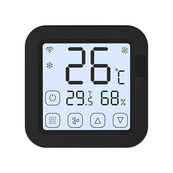 Thermostat,Split Portable Air Conditioner Compatible With Mewmewcat Wifi Conditioner With Lcd App Temperature Lcd Display App With Lcd Display App Temrature Hdity Bosnyyds Buzhi