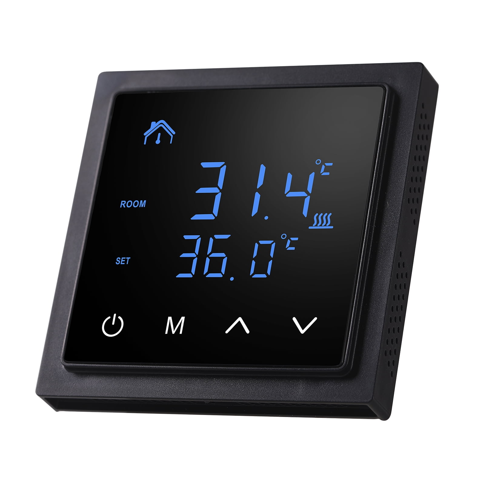 Temperature Led Screen Thermostat,Temperature With Led Floor Temperature With Screen 85-265v ...