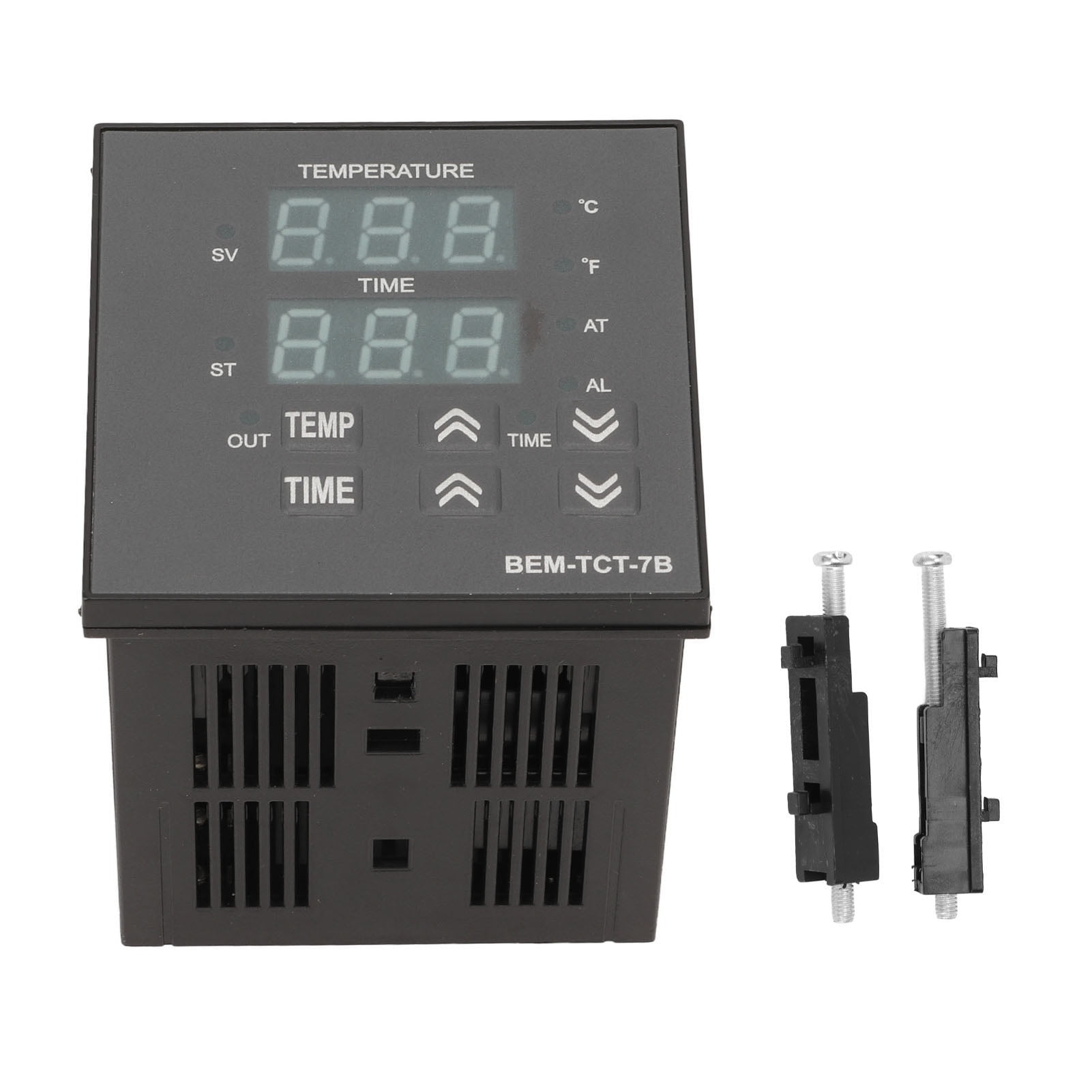 Thermostat Time Digital Display K Type Input Temperature Controller for